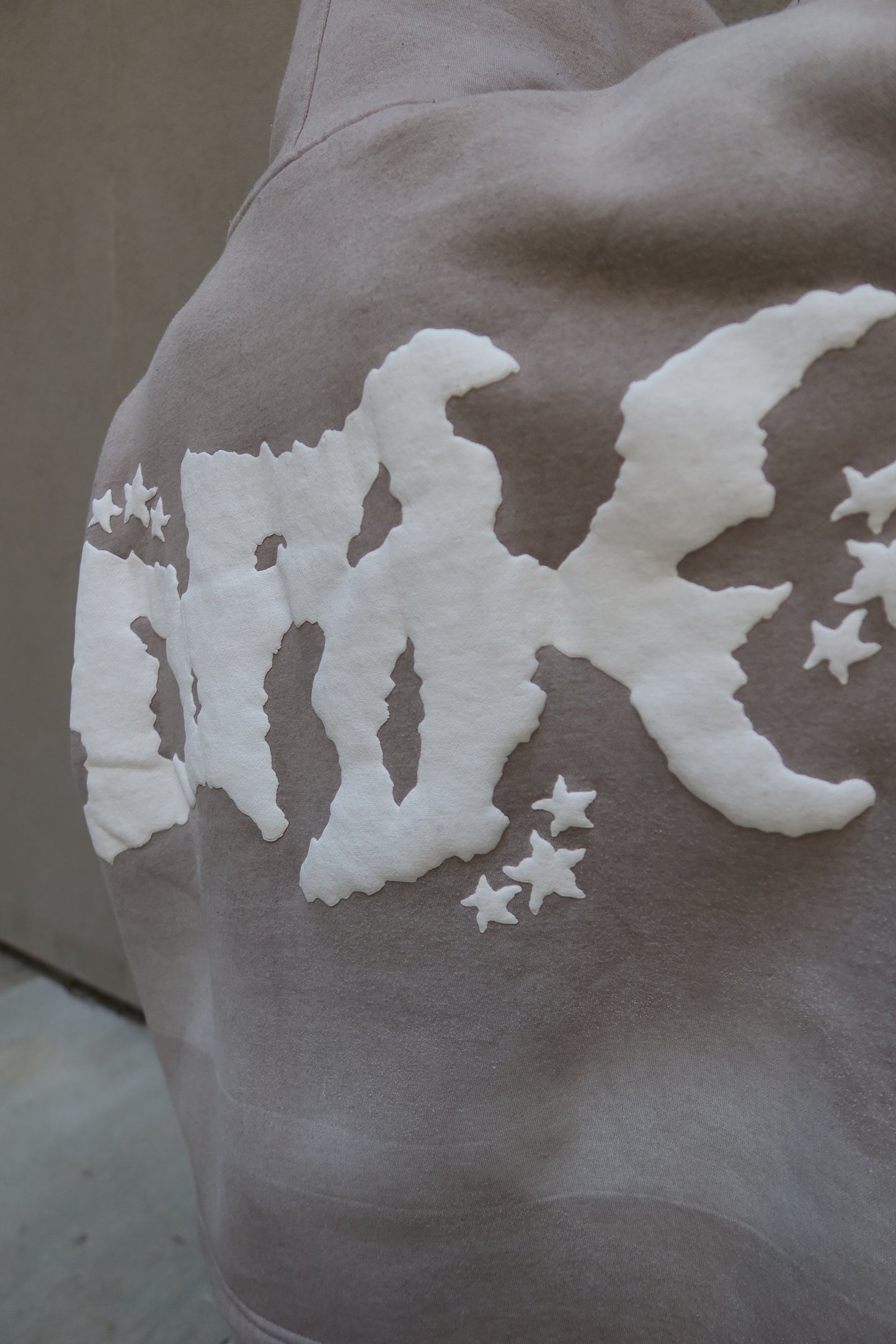 Gray Scripture Hoodie