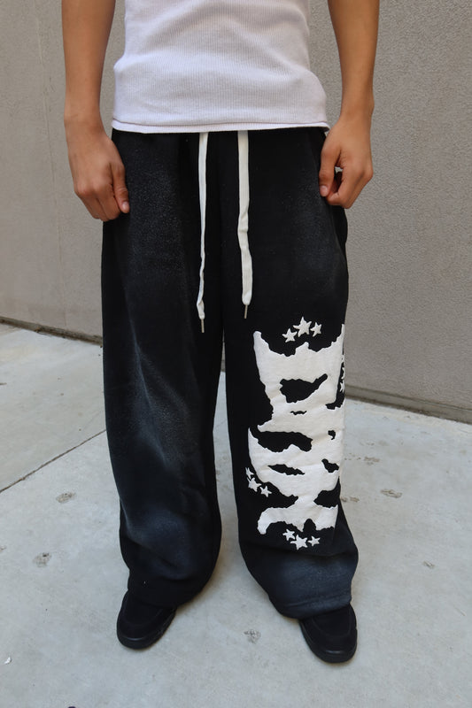 Black Scripture Sweats