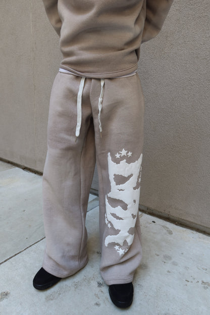 Gray Scripture Sweats