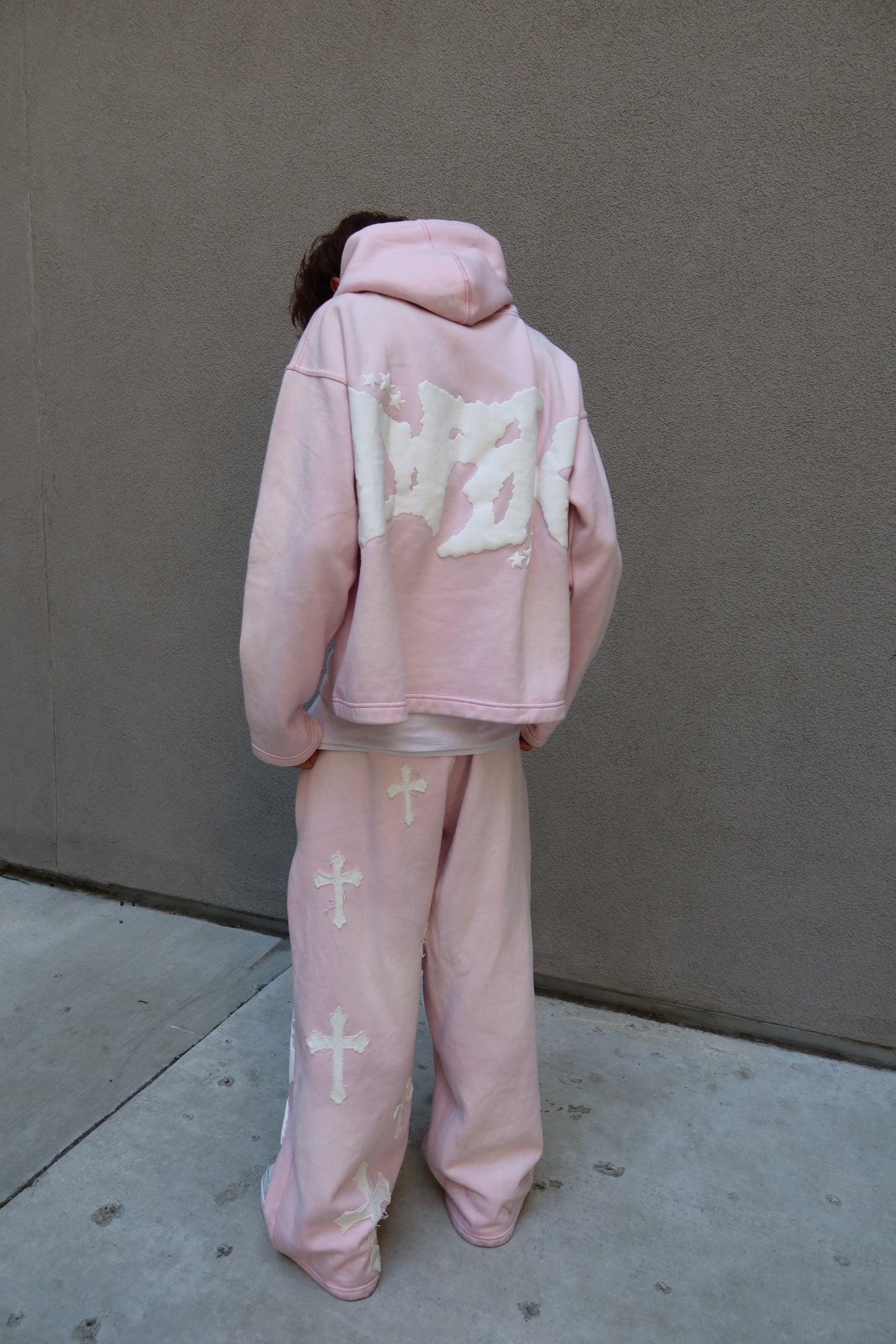 Pink Scripture Hoodie