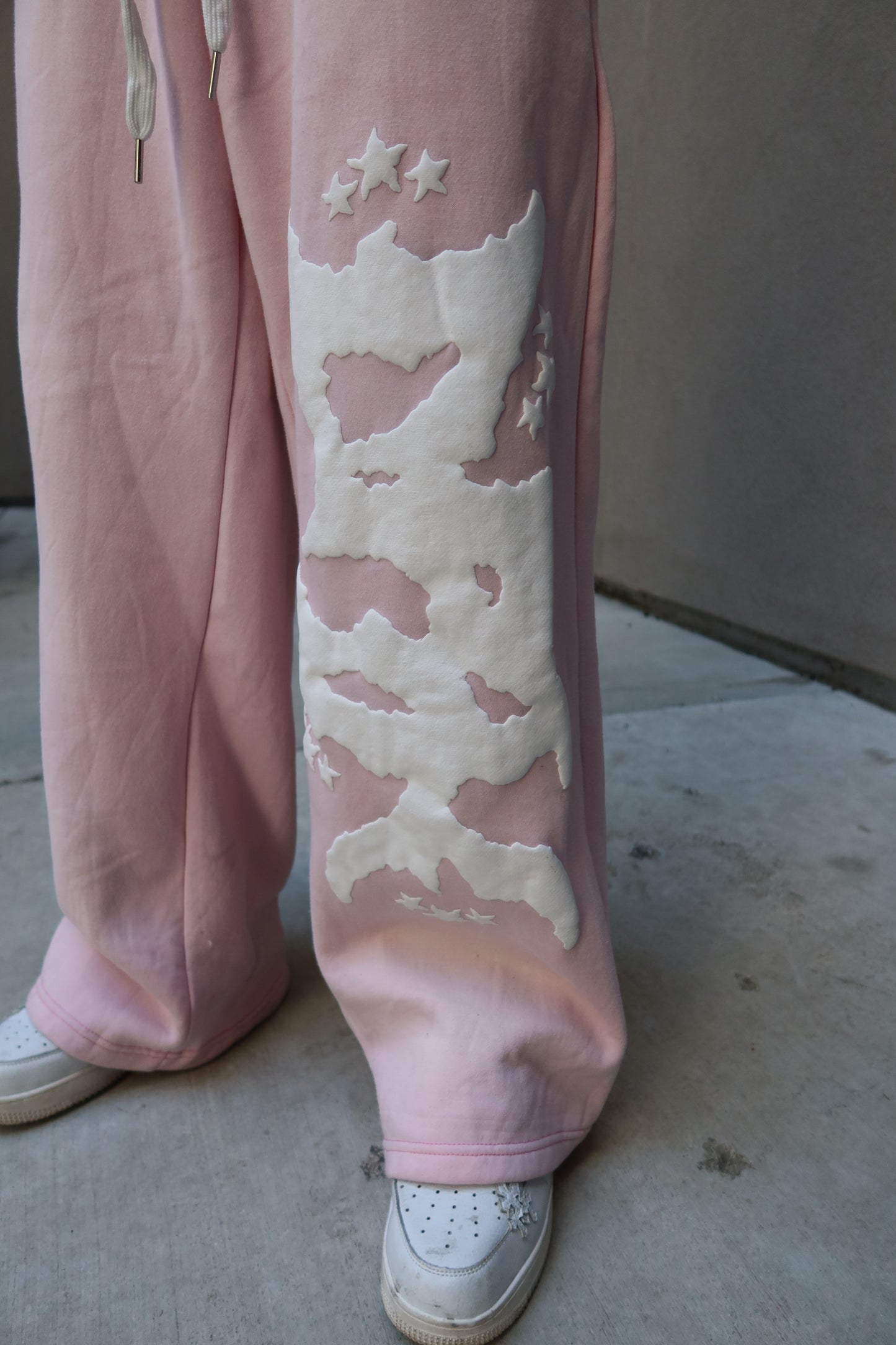 Pink Scripture Sweatpants